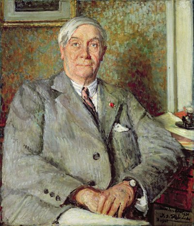 Maurice de Maeterlinck (1862-1949), 1931 by Jacques Emile Blanche
